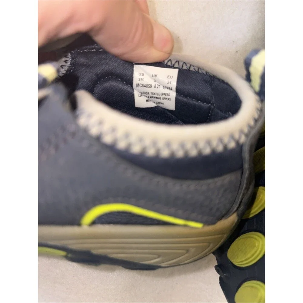 MERRELL Sandal Shoes Boys H2O Hiking Fishing Navy 3m Camping Hooknloop